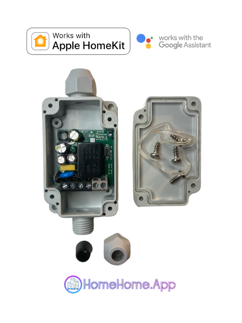 IP67 Smart Home Plastic Box for Apple HomeKit and Google Assistant - Görsel 5