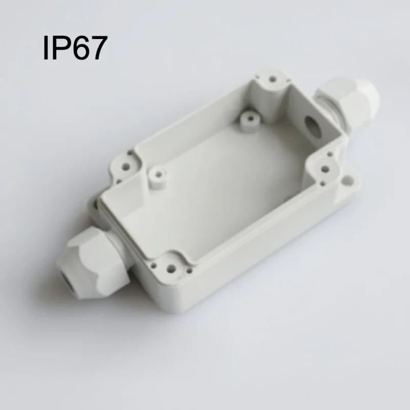 Outdoor Plastic Box - IP67 Rated with Dual Glade - Görsel 2
