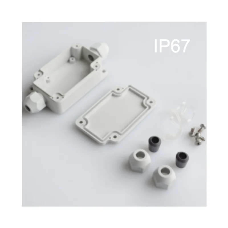 Outdoor Plastic Box - IP67 Rated with Dual Glade - Görsel 3